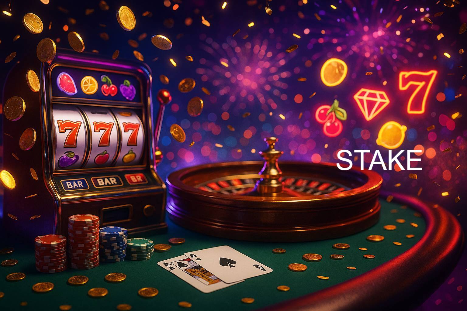 Jogos emocionantes no STAKE